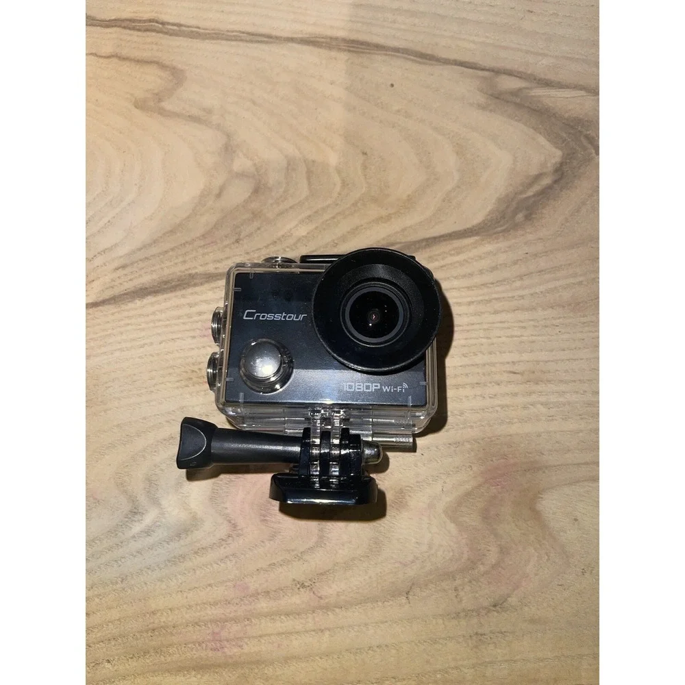 Crosstour (CT7000) Action Camera 170° Wide Angle Lens 1080P - With Accessories